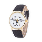 Mr. Whiskers Cat Watches 9 Lives and 9 Colors