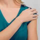 Arvo Clear Gem Bracelet - Gold by Arvo