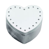 Heart Box With Crystals In Lid by Creative Gifts