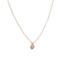 Dainty Heart Charm Anklet by Urth and Sea