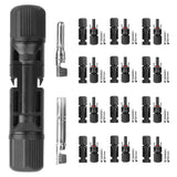 10 Pairs Solar Panel Connectors Solar Wire Adapter Male/Female IP67 Waterproof Connector Solar Panel Wire Connector
