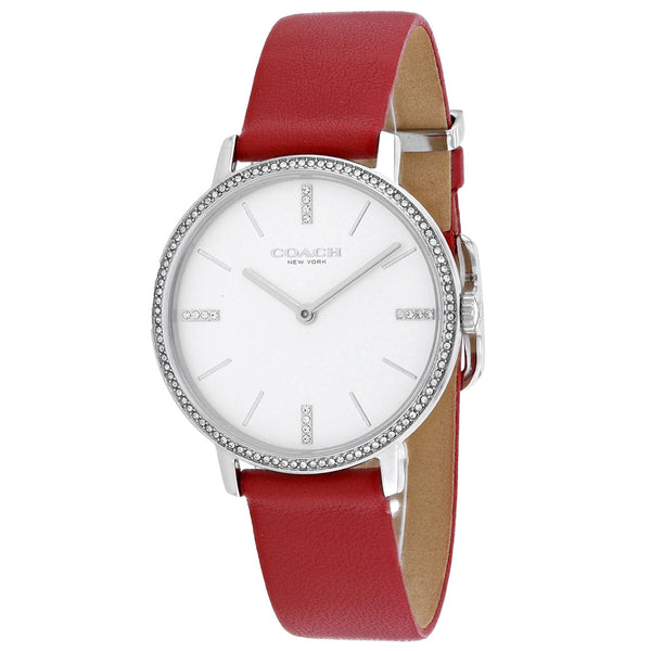 Coach Women's White Dial Watch - 14503427 by Balec Group
