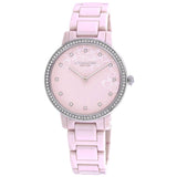 Coach Women's Audrey Pink Dial Watch - 14503500 by Balec Group