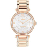 Coach Women's Cary Rose White Dial Watch - 14503831 by Balec Group