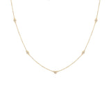 Diamond By the Yard Necklace 14K by By Adina Eden