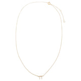 Diamond Pave Chai Necklace 14K by By Adina Eden