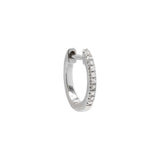 Diamond Huggie Earring 14K by By Adina Eden