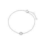 Diamond Pave Star Of David Bracelet 14K by By Adina Eden