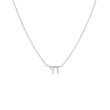 Diamond Pave Chai Necklace 14K by By Adina Eden