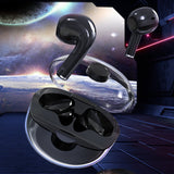 Clear Top Bluetooth Earphone With Charger by VistaShops