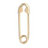 14K Gold Safety Pin Earring by eklexic