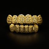 14K Gold Plated Hip-Hop Teeth Grillz 