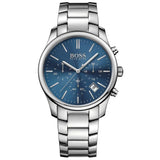 Hugo Boss Men's Time One Commander Blue Dial Watch - 1513434 by Balec Group