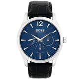 Hugo Boss Men's Time One Commander Blue Dial Watch - 1513489 by Balec Group