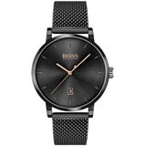 Hugo Boss Men's Confidence Black Dial Watch - 1513810 by Balec Group