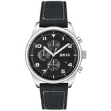 Hugo Boss Men's View Black Dial Watch - 1513987 by Balec Group
