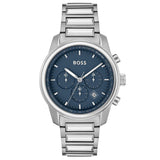 Hugo Boss Men's Trace Blue Dial Watch - 1514007 by Balec Group