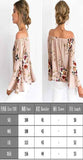 Summer Dream Floral Off Shoulder Style Top