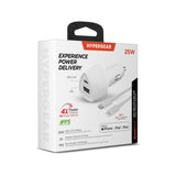 HyperGear SpeedBoost 25W PD Lightning Car Kit w Fast-Charging Tech
