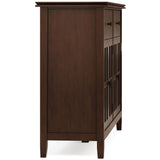 Artisan - Large 4 Door Sideboard Buffet - Russet Brown by Couch.com