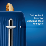 Oster Retro Two-Slice Toaster with Quick-Check Lever - REFURBISHED