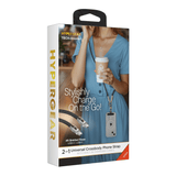 HyperGear 2-in-1 Universal Crossbody Phone Strap and Charging Cable