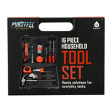 16-Piece Household Handy Solutions Tool Kit by Pursonic