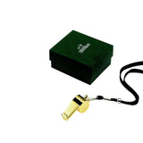 Gold-plated Coach's Whistle with Lanyard by Creative Gifts