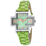 Locman Women's Italy Plus Green Dial Watch - 181MOPGRD/GRKF by Balec Group