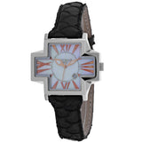 Locman Women's Italy Plus Mother of pearl Dial Watch - 181MOPWH/BK KS by Balec Group