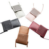 Multi Mini Transparent Phone and Credit Card Holder Cross Body Bag