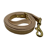 Croc Leather Dog Leashes by Bonne et Filou