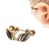 Angel Wing Cartilage Cuff Cartilage Piercing by Fashion Hut Jewelry
