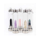 Pure Essence Natural Stone Infused Water in Glass Bottle