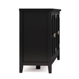 Artisan - Handcrafted Wide 4 Door Storage Cabinet by Couch.com