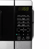 Galanz 0.7 Cu. Ft. 700 Watt Countertop Microwave Oven with Stainless Accents