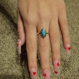 Kal Turquoise Ring by Fashion Hut Jewelry