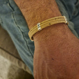 Men's Cork Bracelet - Triple by Fashion Hut Jewelry