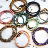 Colored Bolo Leather Style Chokers by Alexa Martha Designs