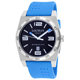 Locman Men's Classic Black Dial Watch - 208BKBLSTSKR by Balec Group
