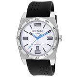 Locman Men's Classic Silver Dial Watch - 208SLBLSTBKR by Balec Group