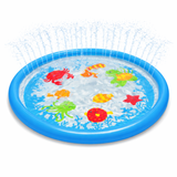 WOW Watersports Under the Sea 10 Ft Splash Pad with Adjustable Built-in Sprinkler System