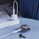 Clear Top Bluetooth Earphone With Charger by VistaShops