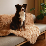 PupProtector™ Luxe Waterproof Faux Fur Blanket - Plush Sheep Tan