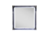 Moon - Smooth Mirror With LED - White by Couch.com
