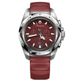 Victorinox Men's I.N.O.X. Chrono Red Dial Watch - 241986 by Balec Group