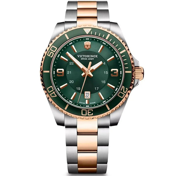 Victorinox Men's Maverick Large Green Dial Watch - 242008 by Balec Group