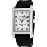Locman Men's Stealth White Dial Watch - 242WH2BK/BKRU by Balec Group