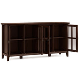 Artisan - Handcrafted Wide 4 Door Storage Cabinet by Couch.com