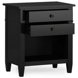 Carlton - Bedside Table, Handcrafted by Couch.com